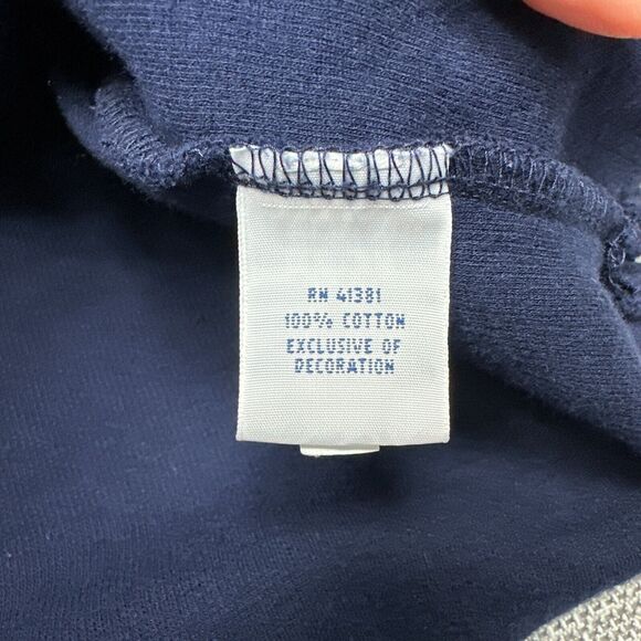 Polo Ralph Lauren‎ Sweater Mens XL Blue Estate Rib 1/4 Zip Small Pony Sweatshirt - Picture 6 of 9